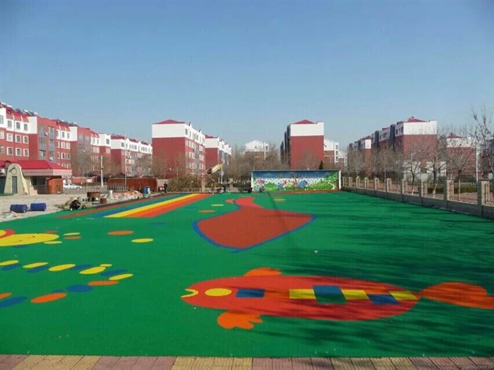南京大廠九村蒙氏幼兒園塑膠場地